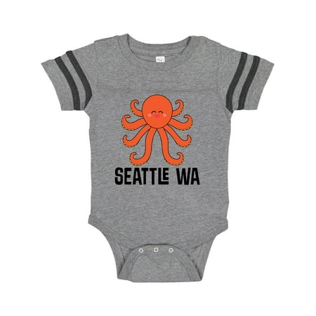 Inktastic Seattle Octopus Washington Vacation Gift Baby Boy or Baby Girl Bodysuit
Inktastic Seattle Octopus Washington Vacation Gift Baby Boy or Baby Girl Bodysuit