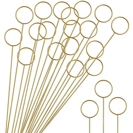 30PCS Metal Wire Floral Place Card Holder Photo Clip Flower(Round) 
30PCS Metal Wire Floral Place Card Holder Photo Clip Flower(Round)