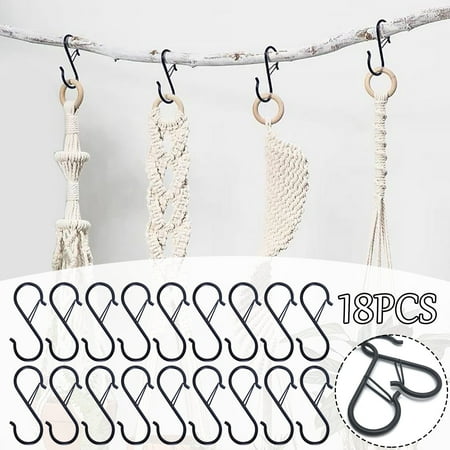 Storage LnjYIGJ 18 Pcs S Hooks For Hanging S Shaped Hooks For Kitchen Utensil And Closet Rod
Storage LnjYIGJ 18 Pcs S Hooks For Hanging S Shaped Hooks For Kitchen Utensil And Closet Rod
