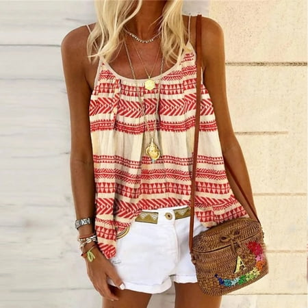 dmqupv Shirt Women Dressy Top Vest Color Print Casual Women Sleeveless Women s Tanks & Camis Layering Shirt Red Medium
dmqupv Shirt Women Dressy Top Vest Color Print Casual Women Sleeveless Women s Tanks & Camis Layering Shirt Red Medium