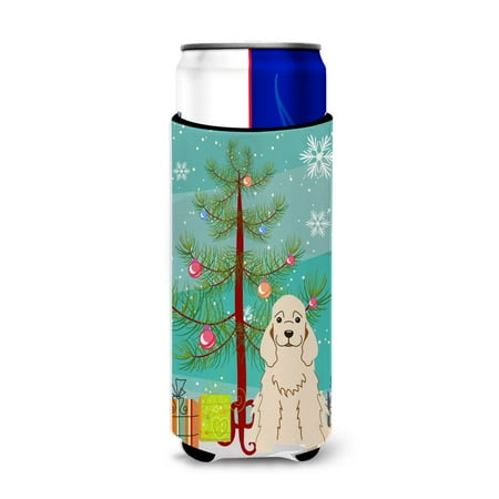 Carolines Treasures BB4219MUK Merry Christmas Tree Cocker Spaniel Michelob Ultra Hugger for slim cans Slim Can
Carolines Treasures BB4219MUK Merry Christmas Tree Cocker Spaniel Michelob Ultra Hugger for slim cans Slim Can