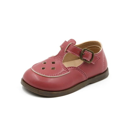 Wazshop Girls Flats Hollow Out Leather Shoe T-Strap Dress Shoes Vintage Ankle Strap Mary Jane Children Comfort Lightweight Pink 7C
Wazshop Girls Flats Hollow Out Leather Shoe T-Strap Dress Shoes Vintage Ankle Strap Mary Jane Children Comfort Lightweight Pink 7C