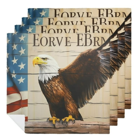 Facannap Eagle Cloth Napkins Hotel Home Banquet Atmosphere Embellishment Polyester Party Dinner Decoration Washable Napkins for Farmhouse Party Dining Table Decor 4 PCS
Facannap Eagle Cloth Napkins Hotel Home Banquet Atmosphere Embellishment Polyester Party Dinner Decoration Washable Napkins for Farmhouse Party Dining Table Decor 4 PCS