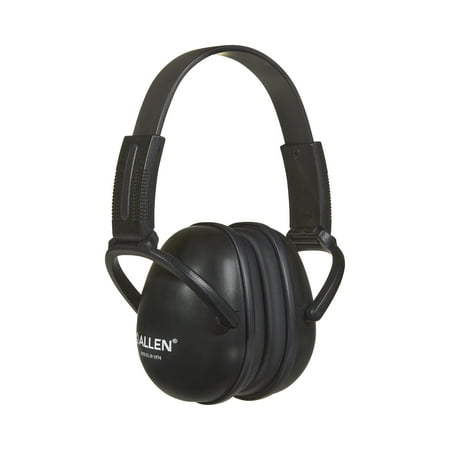 Allen Company Standard Passive Hearing Protection Earmuffs Black