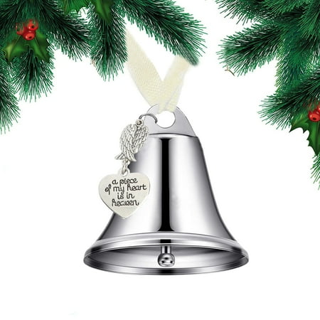 Realyc Christmas Bell Pendant Decorative Creative Ornamental Stainless Steel Christmas Decoration Jingle Bell
Realyc Christmas Bell Pendant Decorative Creative Ornamental Stainless Steel Christmas Decoration Jingle Bell