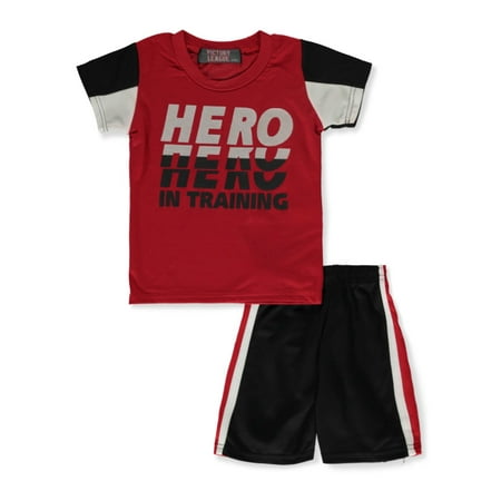 Victory League Baby Boys 2-Piece Stripe Shorts Set Outfit - red/multi 18 months (Infant)
Victory League Baby Boys 2-Piece Stripe Shorts Set Outfit - red/multi 18 months (Infant)