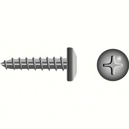 SeaChoice 00843; #2 X 1/2 Phillips Head Pan Sheet Metal Screw Stainless Steel 100/ Bag
SeaChoice 00843; #2 X 1/2 Phillips Head Pan Sheet Metal Screw Stainless Steel 100/ Bag