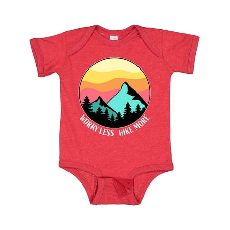 Inktastic Worry Less Hike More Mountains at Sunset Gift Baby Boy or Baby Girl Bodysuit
Inktastic Worry Less Hike More Mountains at Sunset Gift Baby Boy or Baby Girl Bodysuit