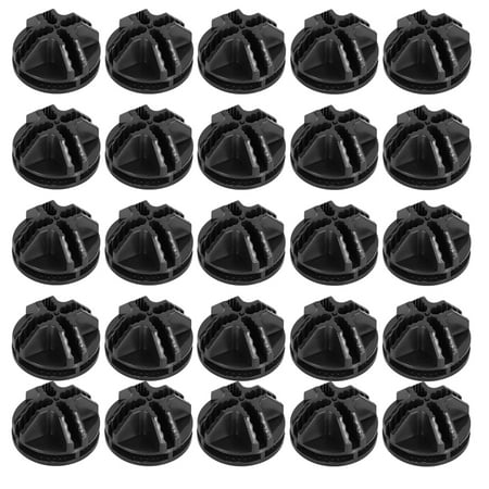 NUOLUX 30pcs Practical Shoe Cabinet Accessories Fixed Buckles Connection Buckles