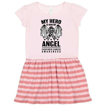 Inktastic My Hero is Now My Angel Carcinoid Cancer Awareness Gift Toddler Girl Dress
Inktastic My Hero is Now My Angel Carcinoid Cancer Awareness Gift Toddler Girl Dress