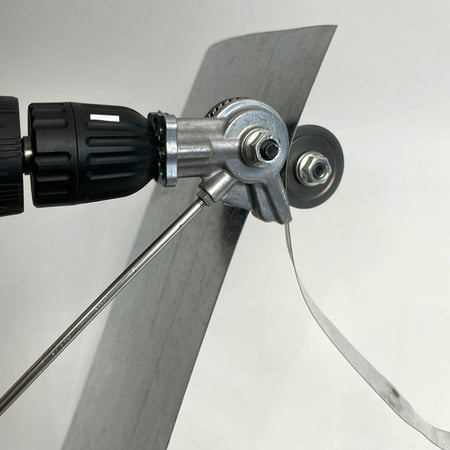 Drill Attachment Metal Cutter Sheet Metal Cutter Drill Attachment Double Headed Sheet Metal Nibbler Cutter