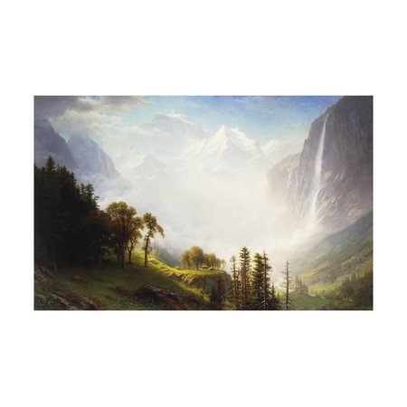 Majesty of the Mountains, 1853-57 Print Wall Art By Albert Bierstadt