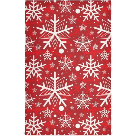 Winter Snowflakes Kitchen Dish Towels 4 Pack Absorbent Hand Towels Lint-Free 18 x28 Christmas Red Dishcloths Fast Drying for Cooking Baking Home Clean
Winter Snowflakes Kitchen Dish Towels 4 Pack Absorbent Hand Towels Lint-Free 18 x28 Christmas Red Dishcloths Fast Drying for Cooking Baking Home Clean