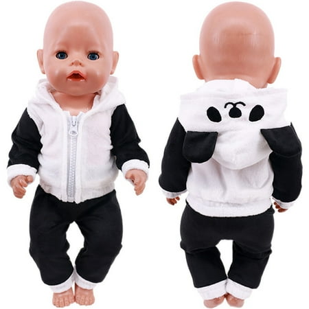 Toyella Doll Baby Clothes Kittys Kitten Cat Cartoon Dress Shoes Fit Style A
