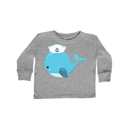 Inktastic Blue Whale Sailor Whale Whale With Sailor Hat Gift Toddler Boy Girl Long Sleeve T-Shirt
Inktastic Blue Whale Sailor Whale Whale With Sailor Hat Gift Toddler Boy Girl Long Sleeve T-Shirt
