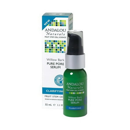 Andalou Naturals Willow Bark Pure Acne Pore Serum - 1.1 Oz, 3 Pack