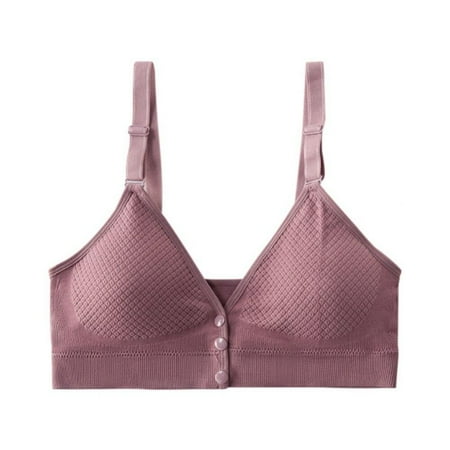 Deepwonder Women Bra Seamless Front Closure Brasier Pregnant Women Underwear XL One Size
Deepwonder Women Bra Seamless Front Closure Brasier Pregnant Women Underwear XL One Size