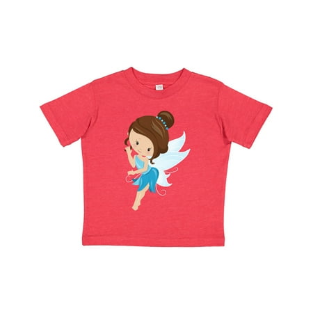 Inktastic Cute Fairy Brown Hair Fairy In Blue Dress Gift Toddler Toddler Girl T-Shirt
Inktastic Cute Fairy Brown Hair Fairy In Blue Dress Gift Toddler Toddler Girl T-Shirt