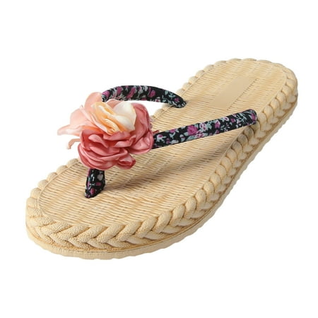 Sandals Women Floral Thong Slippers Flat Floral Strap Thong Slippers Fashion Beach Flat Floral Slippers
Sandals Women Floral Thong Slippers Flat Floral Strap Thong Slippers Fashion Beach Flat Floral Slippers