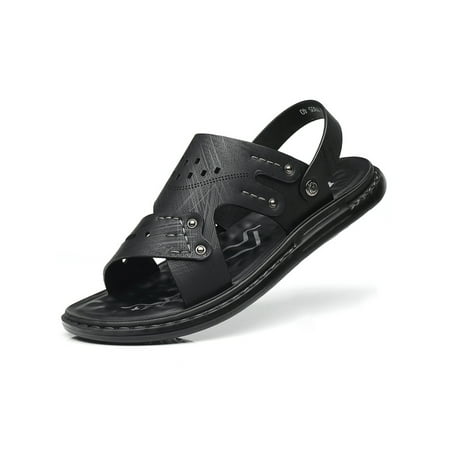 Ymiytan Mens Thongs Sandals Comfort Flat Sandal Slip On Flip-flops Outdoot Slip-Resistant Lightweight Summer Beach Shoes Black 9
Ymiytan Mens Thongs Sandals Comfort Flat Sandal Slip On Flip-flops Outdoot Slip-Resistant Lightweight Summer Beach Shoes Black 9
