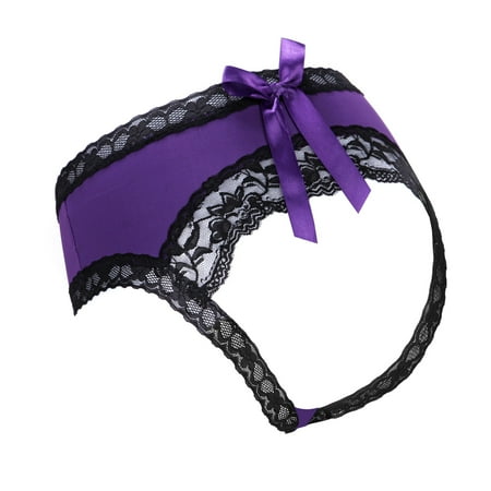 Kddylitq Women s Lace Breathable Panties Soft Low Rise No Show Bikini Underwear Purple S
Kddylitq Women s Lace Breathable Panties Soft Low Rise No Show Bikini Underwear Purple S