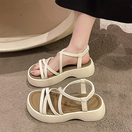AOOCHASLIY Independence Day Shoes Thick Bottom Sandals Women Outer Wear Roman Style Sandals Crossovers Slippers Open Toe Soft Bottom Women s Shoes Flat Sandals
AOOCHASLIY Independence Day Shoes Thick Bottom Sandals Women Outer Wear Roman Style Sandals Crossovers Slippers Open Toe Soft Bottom Women s Shoes Flat Sandals