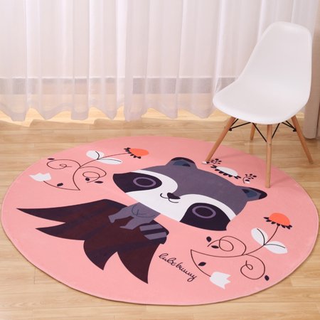 Bestller 39'' Round Area Rugs Soft Anti-slip Carpets Floor Mat Kids Children Room Livingroom Home Decor