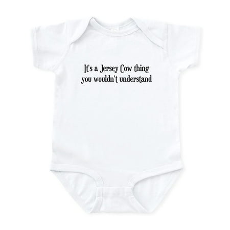 CafePress - A Jersey Cow Thing Infant Bodysuit - Baby Light Bodysuit Size Newborn - 24 Months
CafePress - A Jersey Cow Thing Infant Bodysuit - Baby Light Bodysuit Size Newborn - 24 Months