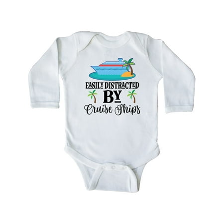 Inktastic Cruising Easily Distracted by Cruise Ships Gift Baby Boy or Baby Girl Long Sleeve Bodysuit
Inktastic Cruising Easily Distracted by Cruise Ships Gift Baby Boy or Baby Girl Long Sleeve Bodysuit