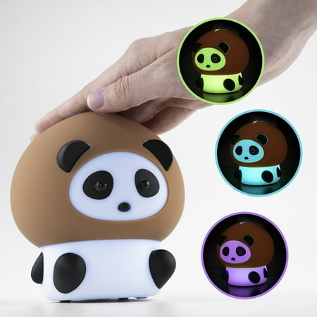 Compatible Cute Panda Gift Kids LED Night Baby and Toddler Silicone Crib Light Animal Night Light for Boys and Girls Bedroom Soft Night Light Kids Room Cute Night Light (Panda)
Compatible Cute Panda Gift Kids LED Night Baby and Toddler Silicone Crib Light Animal Night Light for Boys and Girls Bedroom Soft Night Light Kids Room Cute Night Light (Panda)