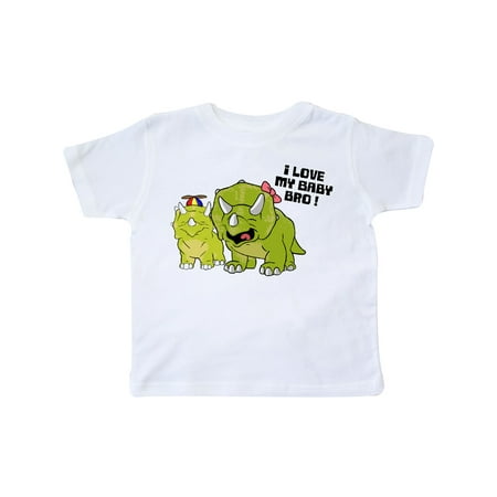 Inktastic I Love my Baby Bro with Baby Triceratops Gift Toddler Boy or Toddler Girl T-Shirt
Inktastic I Love my Baby Bro with Baby Triceratops Gift Toddler Boy or Toddler Girl T-Shirt