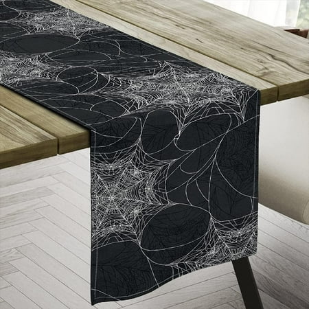 Halloween Spider Web Table Runner Fall Farmhouse Burlap Table Runners Autumn Rustic Kitchen Dinning Decor for Holiday Home Party Indoor Outdoor 13x72 Inch
Halloween Spider Web Table Runner Fall Farmhouse Burlap Table Runners Autumn Rustic Kitchen Dinning Decor for Holiday Home Party Indoor Outdoor 13x72 Inch