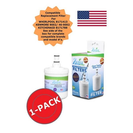 Zuma Filters™ Brand Refrigerator Water and Ice Filter compatible with Whirlpool® WF1-NL200 OPFW2-RF300
Zuma Filters™ Brand Refrigerator Water and Ice Filter compatible with Whirlpool® WF1-NL200 OPFW2-RF300
