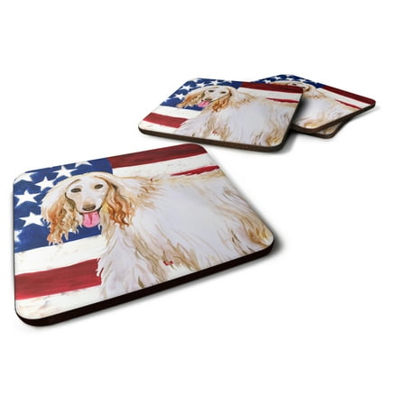 Carolines Treasures BB9702FC Afghan Hound Patriotic Foam Coaster Set of 4 3 1/2 x 3 1/2 multicolor
Carolines Treasures BB9702FC Afghan Hound Patriotic Foam Coaster Set of 4 3 1/2 x 3 1/2 multicolor