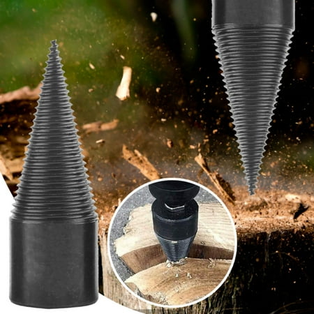 PhoneSoap Firewood Drill Bit Wood Splitter Hex Shank Log Woodworking Tools For Electric Drill Machine 38mm black
PhoneSoap Firewood Drill Bit Wood Splitter Hex Shank Log Woodworking Tools For Electric Drill Machine 38mm black