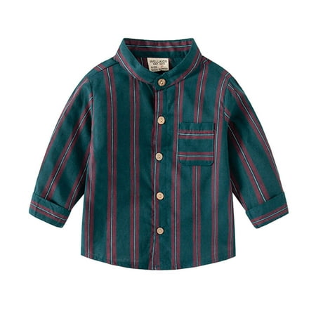 Kids Toddler Flannel Stripe Shirt Jacket Long Sleeve Lapel Button Down Shacket Baby Boys Girls Pockets Shirt Top Coat Outwear Boys Shirts Medium
Kids Toddler Flannel Stripe Shirt Jacket Long Sleeve Lapel Button Down Shacket Baby Boys Girls Pockets Shirt Top Coat Outwear Boys Shirts Medium