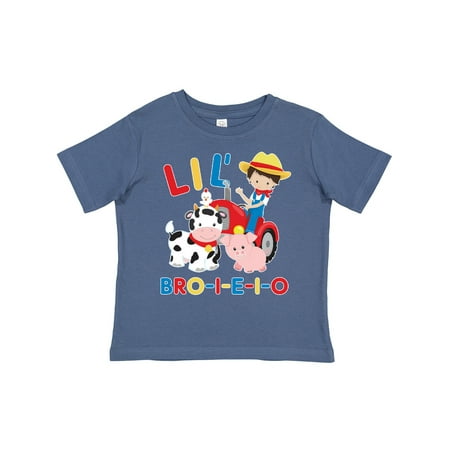 Inktastic Farmer Tractor EIEIO Little Bro Gift Toddler Boy Girl T-Shirt
Inktastic Farmer Tractor EIEIO Little Bro Gift Toddler Boy Girl T-Shirt