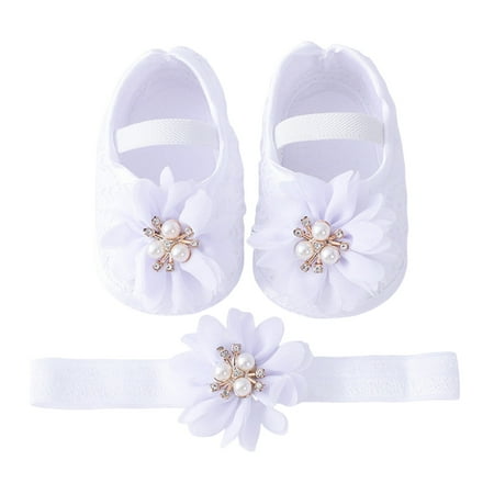 Child Shoes With Hair Band Fashion Soft Soled Toddler Shoes Versatile Dress Flower Princess Shoes Baby Daily Footwear Casual First Walking
Child Shoes With Hair Band Fashion Soft Soled Toddler Shoes Versatile Dress Flower Princess Shoes Baby Daily Footwear Casual First Walking
