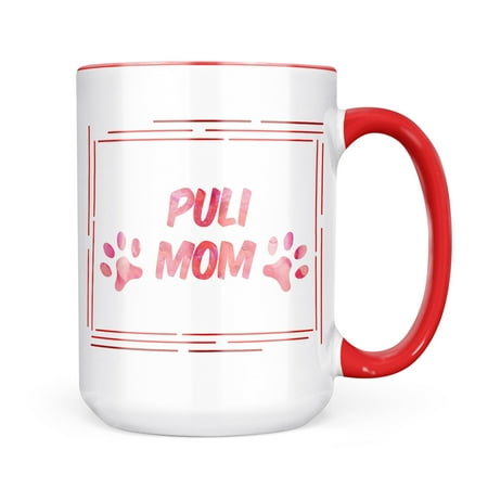 Neonblond Dog & Cat Mom Puli Mug gift for Coffee Tea lovers
