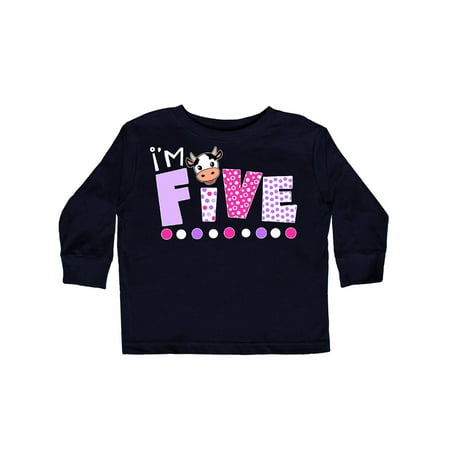 Inktastic I m 5 Cute Cow and Polka Dots Gift Toddler Boy or Toddler Girl Long Sleeve T-Shirt
Inktastic I m 5 Cute Cow and Polka Dots Gift Toddler Boy or Toddler Girl Long Sleeve T-Shirt
