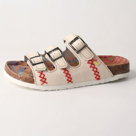 NAYUKA Letter Print Flat Cork Slides Fashionable Buckle Straps Summer Shoes Casual Outdoor Beach Slide Sandals
NAYUKA Letter Print Flat Cork Slides Fashionable Buckle Straps Summer Shoes Casual Outdoor Beach Slide Sandals