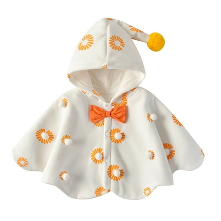 RPVATI Baby Toddler Child Children Kids Cartoon Printed Button Up Cloak Outwear Hooded Sleeveless Clothes Thicken Fleece Jacket
RPVATI Baby Toddler Child Children Kids Cartoon Printed Button Up Cloak Outwear Hooded Sleeveless Clothes Thicken Fleece Jacket