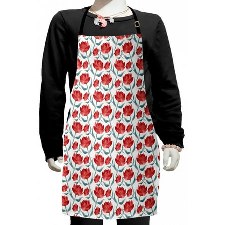 Watercolor Flowers Kids Apron Rose Romantic Blooms Valentines Day Lovers Celebration Theme Boys Girls Apron Bib with Adjustable Ties for Cooking Baking Painting Vermilion Slate Blue by Ambesonne
Watercolor Flowers Kids Apron Rose Romantic Blooms Valentines Day Lovers Celebration Theme Boys Girls Apron Bib with Adjustable Ties for Cooking Baking Painting Vermilion Slate Blue by Ambesonne