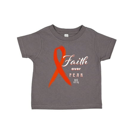 Inktastic Faith Over Fear World AIDS Day with Red Ribbon Gift Toddler Boy or Toddler Girl T-Shirt
Inktastic Faith Over Fear World AIDS Day with Red Ribbon Gift Toddler Boy or Toddler Girl T-Shirt