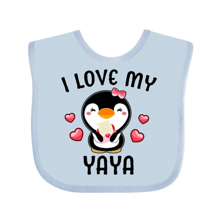 Inktastic I Love My Yaya with Cute Penguin and Hearts Gift Baby Girl Bib
Inktastic I Love My Yaya with Cute Penguin and Hearts Gift Baby Girl Bib