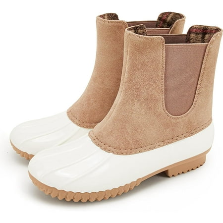 Kathemoi Womens Duck Boots Slip On Ankle Boots Waterproof Booties Mid Calf Leopard Snow Rain Boots
Kathemoi Womens Duck Boots Slip On Ankle Boots Waterproof Booties Mid Calf Leopard Snow Rain Boots