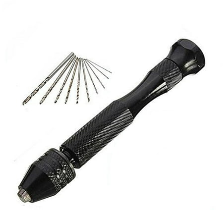 TureClos Micro Twist Drill Bits Manual Tool Kit Woodworking Drilling Compact Size Non-slip Design with Keyless Chuck Resin Wood Craft Type 2
TureClos Micro Twist Drill Bits Manual Tool Kit Woodworking Drilling Compact Size Non-slip Design with Keyless Chuck Resin Wood Craft Type 2