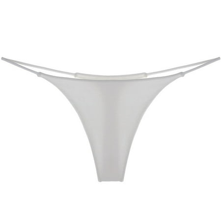 DNDKILG T-Back Panties Sexy Low Rise G-String Thongs for Women Tangas Stretch Underwear White 2XL
DNDKILG T-Back Panties Sexy Low Rise G-String Thongs for Women Tangas Stretch Underwear White 2XL