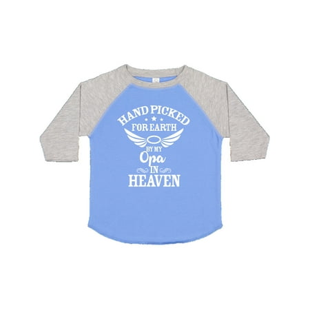 Inktastic Handpicked for Earth By My Opa in Heaven with Angel Wings Gift Toddler Boy or Toddler Girl T-Shirt
Inktastic Handpicked for Earth By My Opa in Heaven with Angel Wings Gift Toddler Boy or Toddler Girl T-Shirt