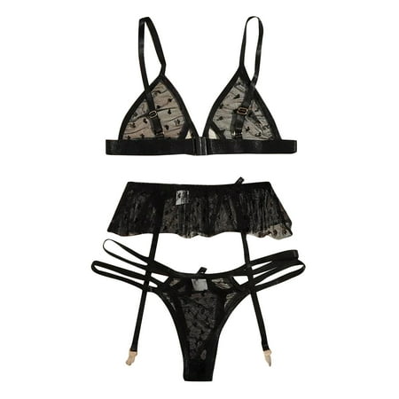 TFDZ Women Lingerie Sexy Lingerie For Women Women Sexy Lingerie Lace Babydoll G-String Thong Stocking Underwear Nightwear Black
TFDZ Women Lingerie Sexy Lingerie For Women Women Sexy Lingerie Lace Babydoll G-String Thong Stocking Underwear Nightwear Black